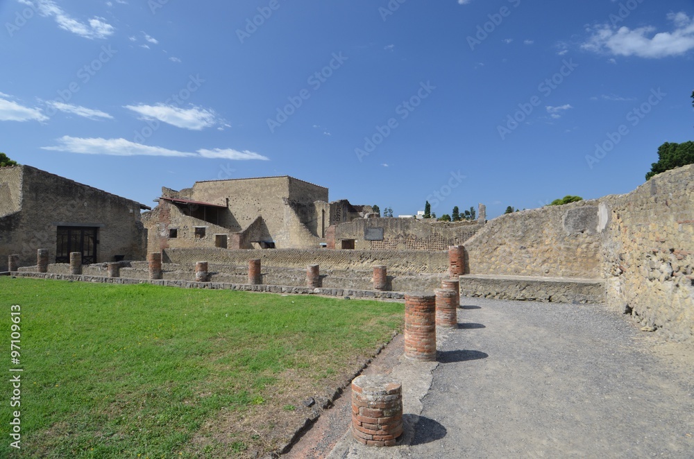 Herculaneum in Italy