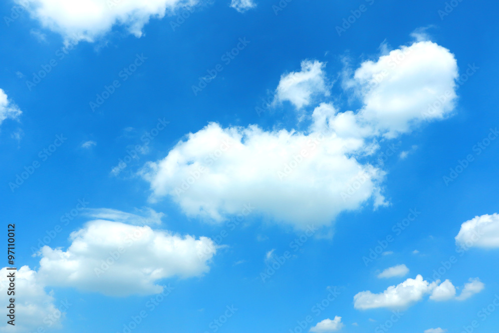 Background. beautiful blue sky with white clouds Background. beautiful blue sky with white clouds
