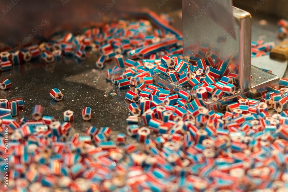 Obraz premium candy factory ,made candy