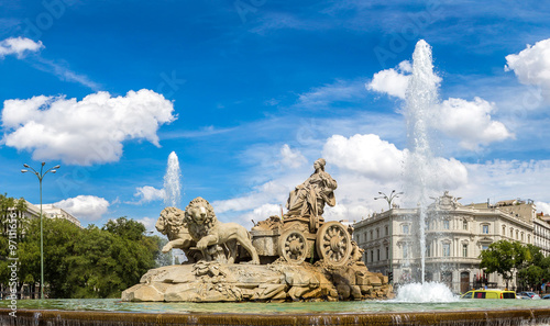 Cibeles fountain in Madrid