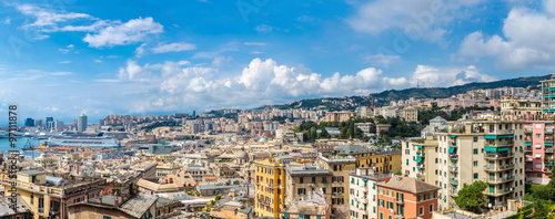 Port of Genoa in Italy