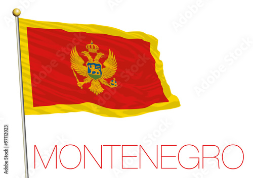 montenegro flag