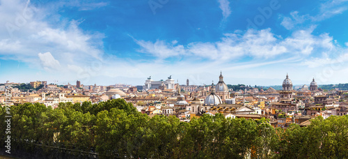 Photography Panoramic view of Rome