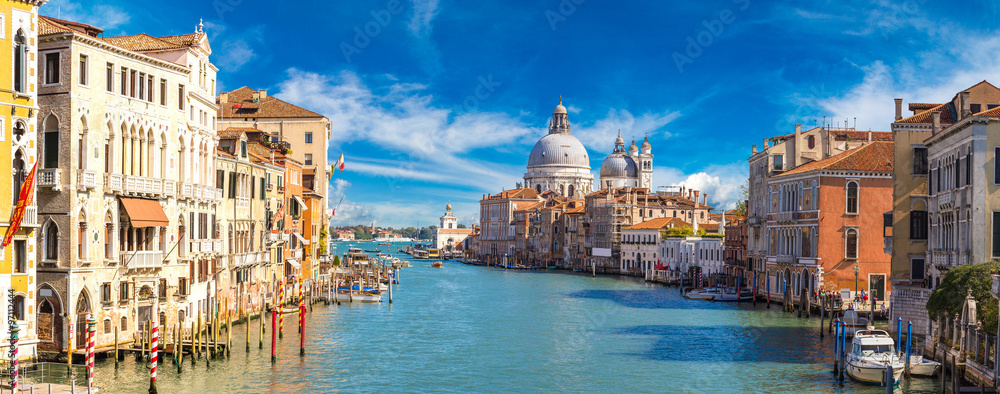 Naklejka premium Canal Grande w Wenecji, Włochy