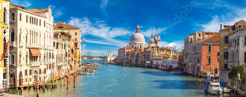 Canvas Canal Grande in Venice, Italy