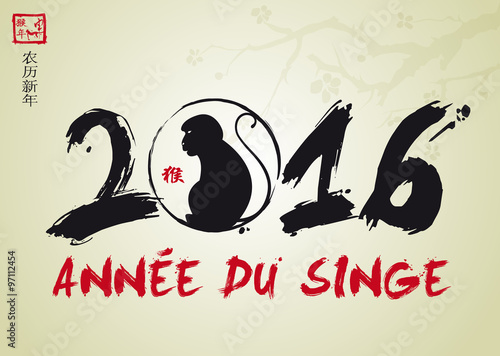 2016 - Année du Singe - Nouvel An Chinois