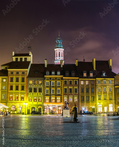 Old town sqare in Warsaw #97113415