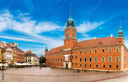 Royal Castle and Sigismund Column in Warsaw