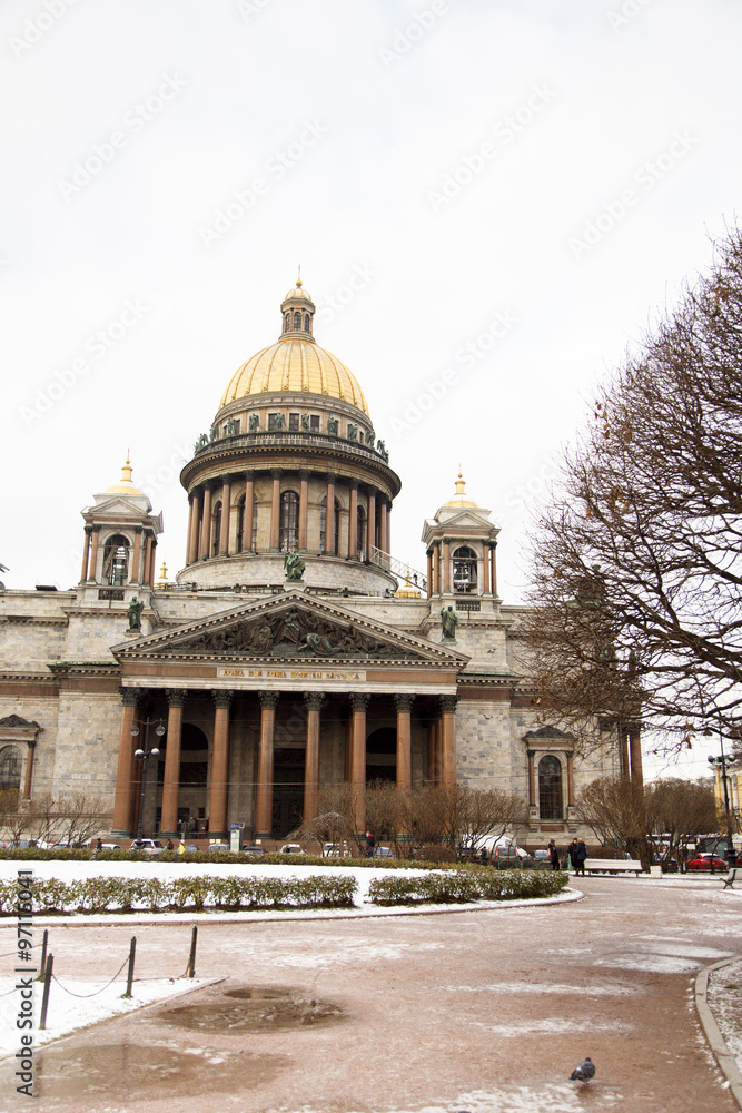 Saint Isaac's Cathedral in Saint Petersburg