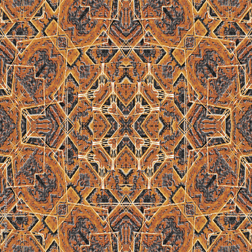 Tribal Intricate Seamless Pattern
