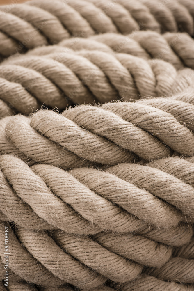 Strong rope Stock Photo