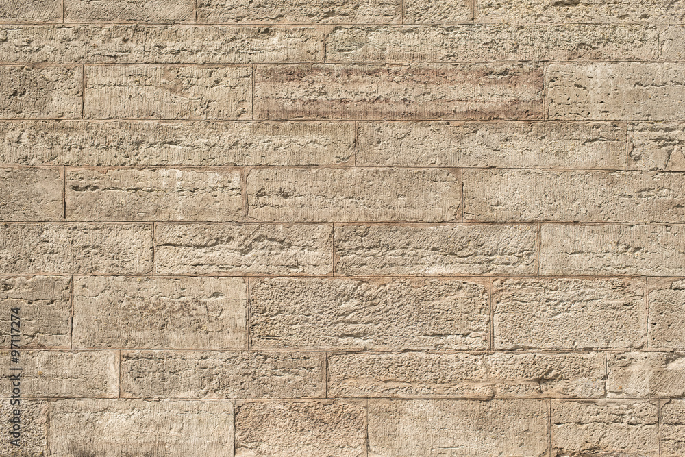 Obraz premium Empty old brick wall background