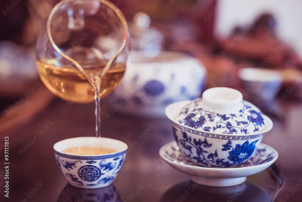 Fototapeta premium The Time of Tea Break.