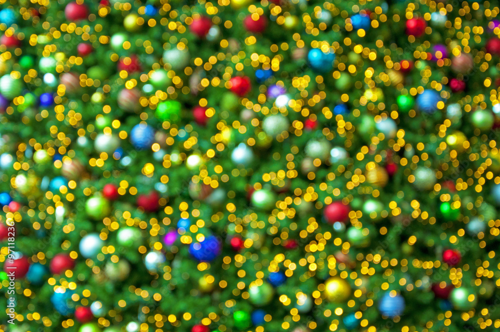 Blurred colorful christmas background Blurred colorful christmas background