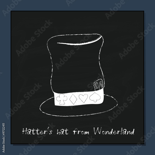 Hatter Hat from Alice Adventures in Wonderland. 