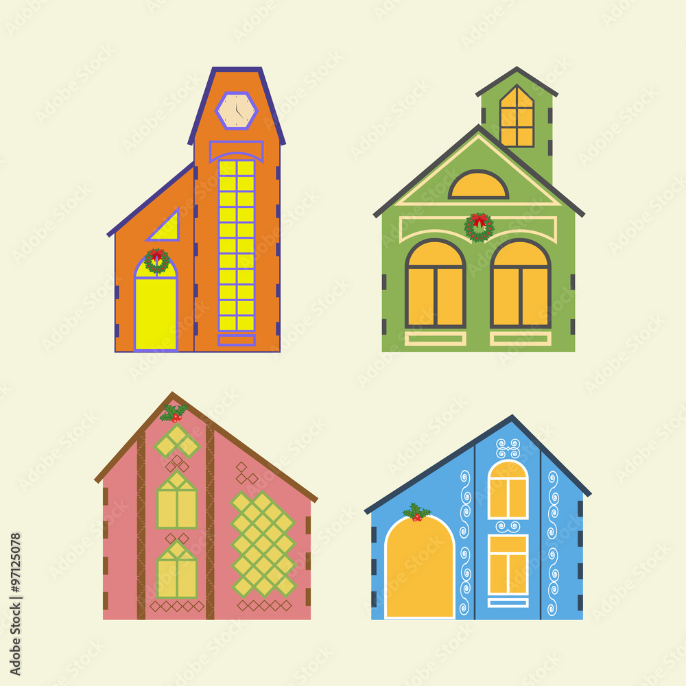 Fototapeta premium House icon