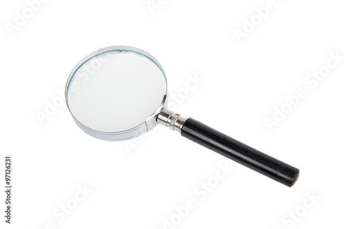 Magnifying Glass Isolated on a White