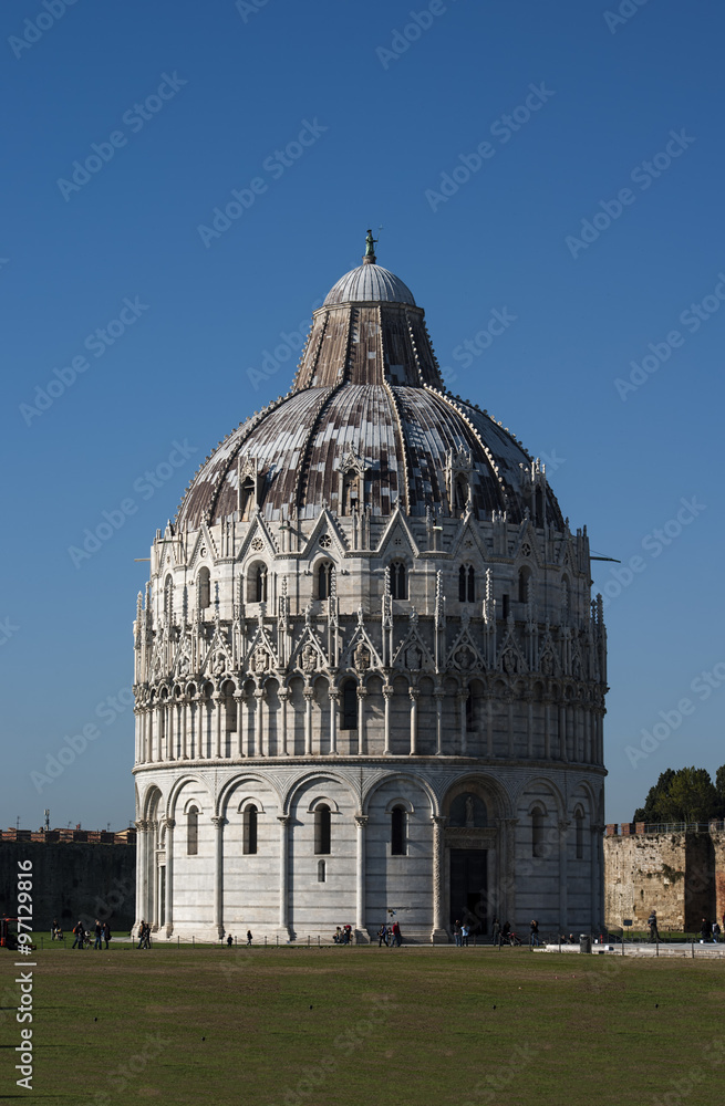 Baptisterio de Pisa, Italia