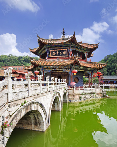 Iconic Yuantong Temple, Kunming, Yunnan Province, China