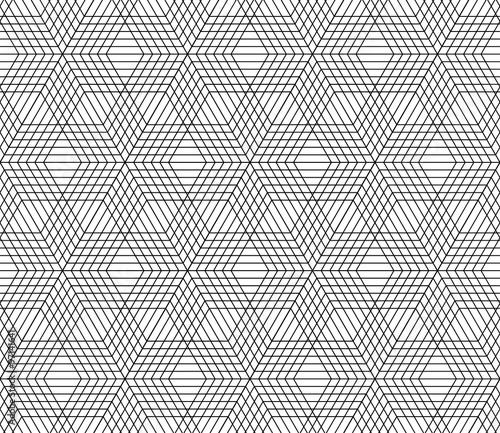 Vector seamless texture. Geometric abstract background. A grid of fine lines.