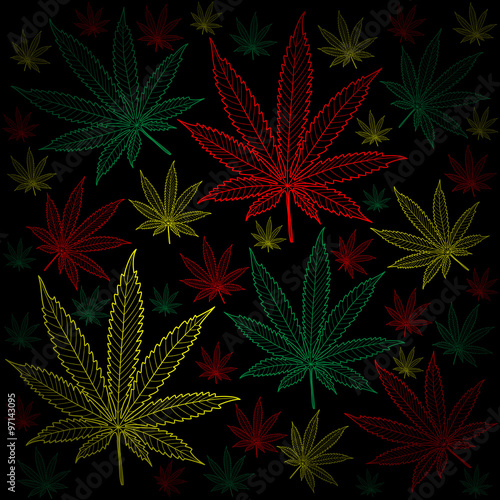 Marijuana-Cannabis-background