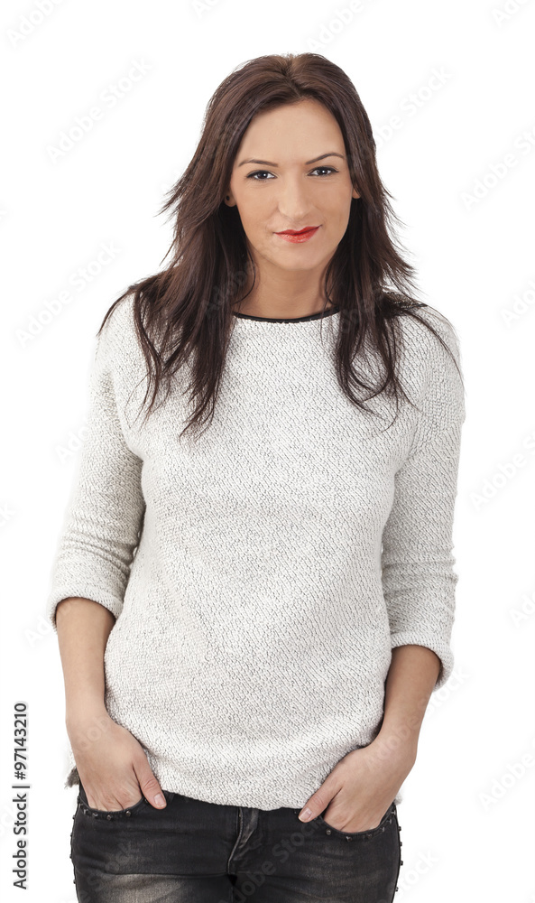 Fototapeta premium Portrait of a Young Woman