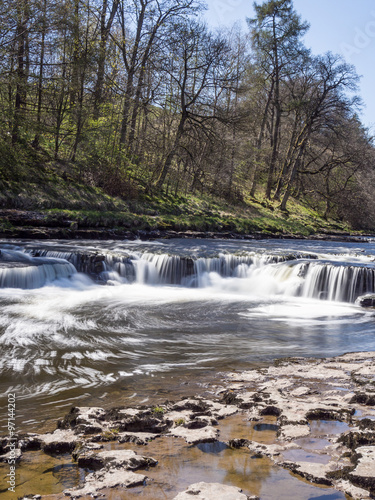 Aysgarth Falls, Wensledale, Yorkshire Dales, Yorkshire, UK