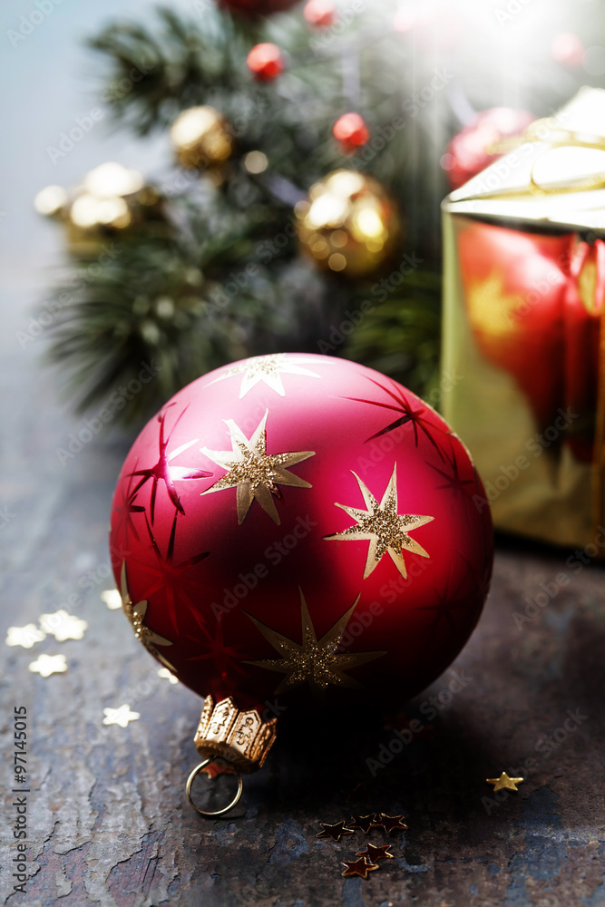 Christmas composition Christmas composition