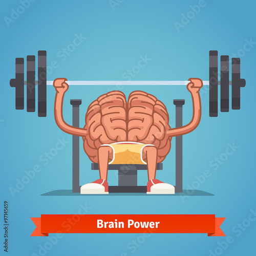 Training powerful and smart mentality