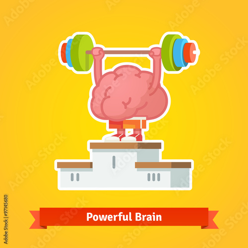 Strong brain takes first place on winning pedestal