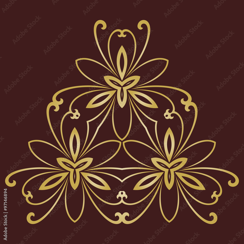 Floral Vector Abstract Pattern Floral Vector Abstract Pattern