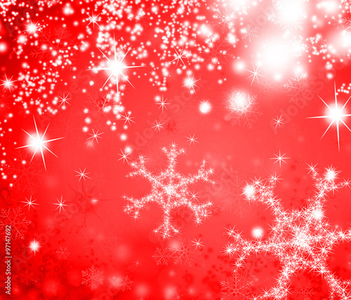  background with glowing snowflake
