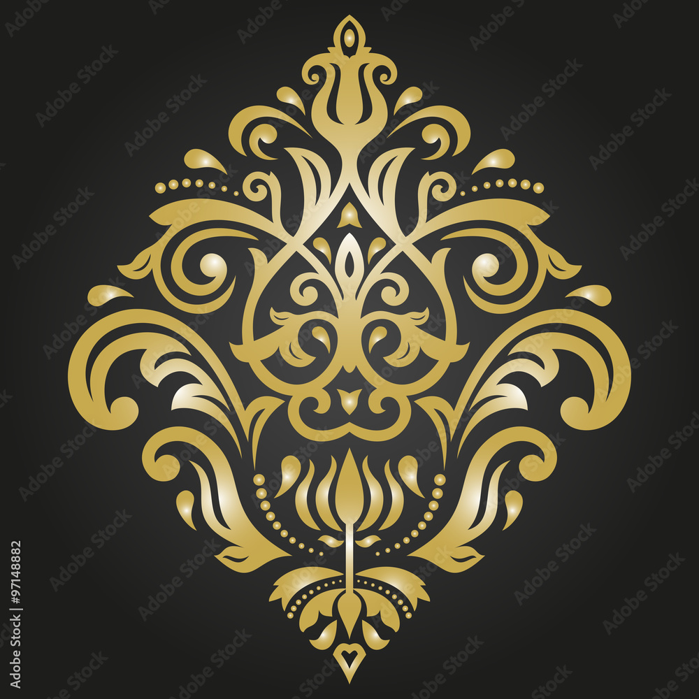 Oriental Abstract Vector Pattern Oriental Abstract Vector Pattern