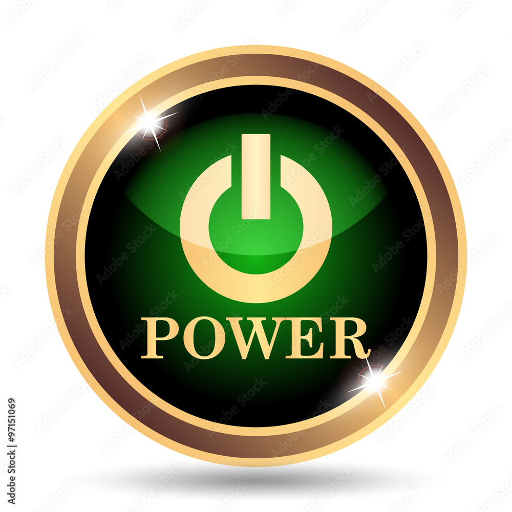 Power button icon Power button icon