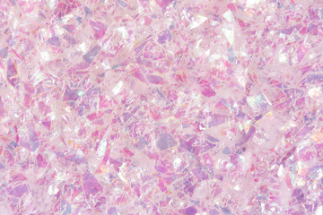 Abstract shiny pink glitter texture.