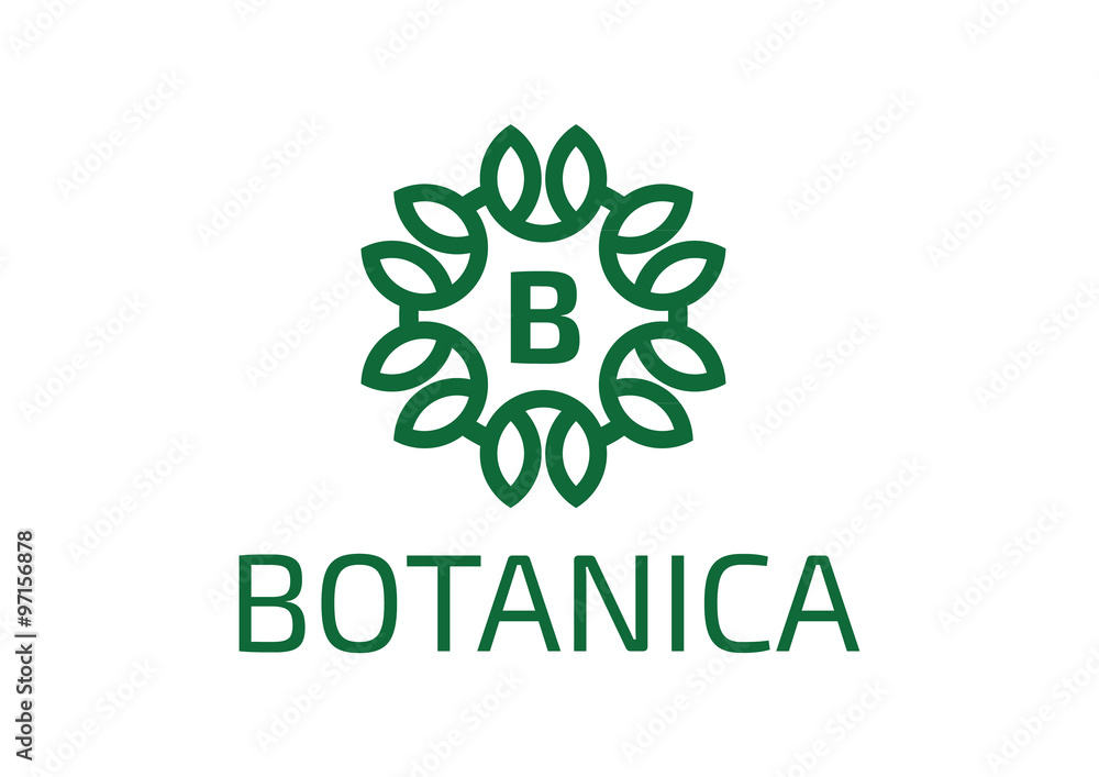 B Logo - Botanica Garden B Logo - Botanica Garden