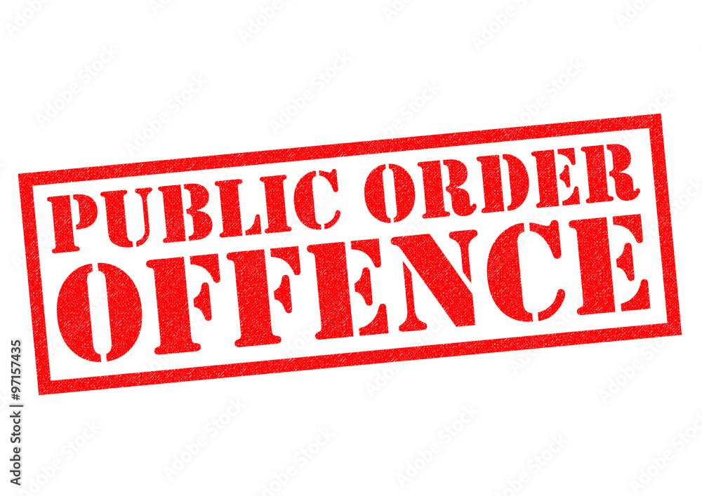 PUBLIC ORDER OFFENCE