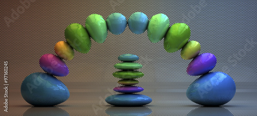 Photography Zen stones