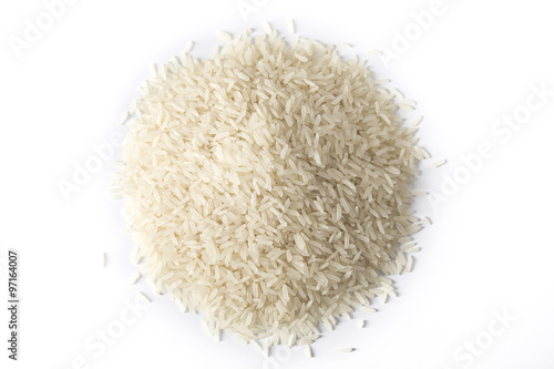Pile of Jasmine Rice
