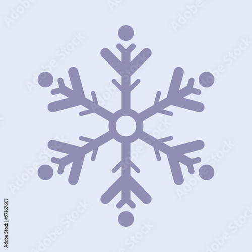 One snowflake icon