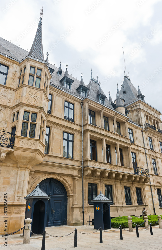 Palais Grand-Ducal in the City of Luxembourg