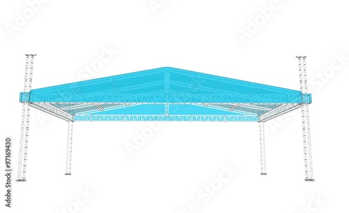 Rooftop using truss system for Event / Exibition
