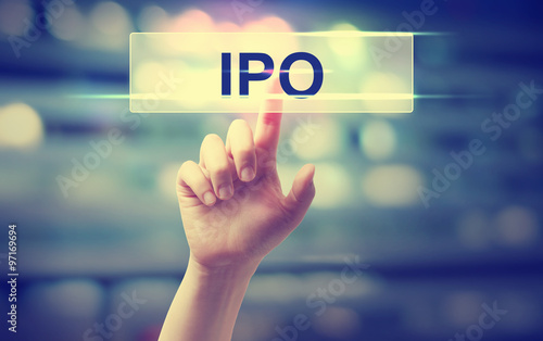 IPO - Initial Public Offering concept photo