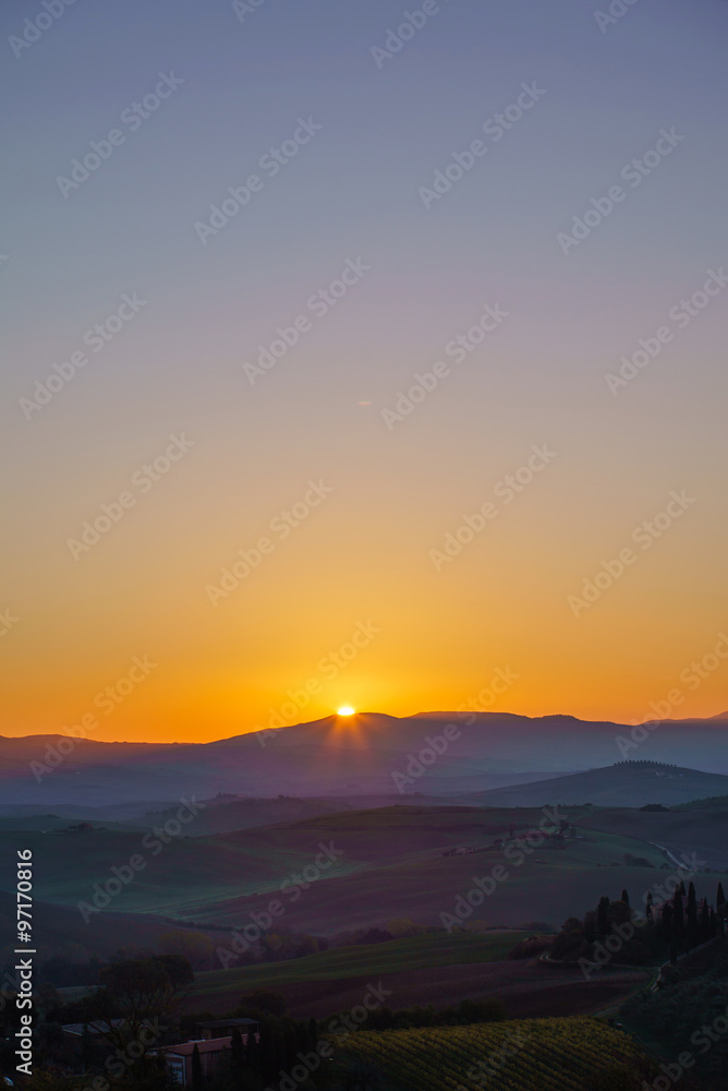 Fototapeta premium Tuscany landscape