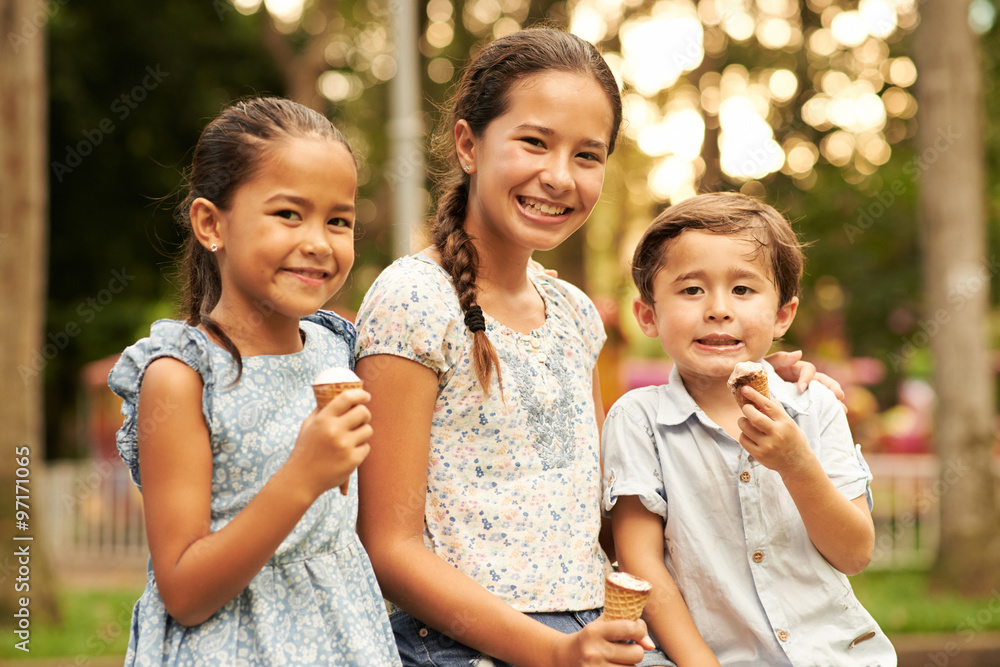 Happy Asian children Happy Asian children