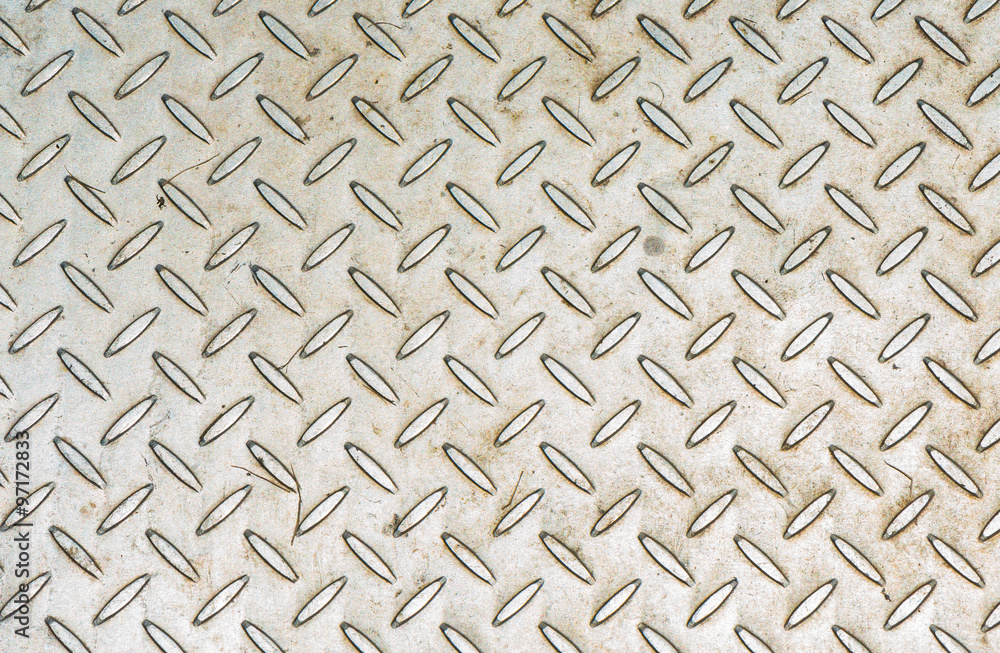 Patterns on the steel floor Patterns on the steel floor