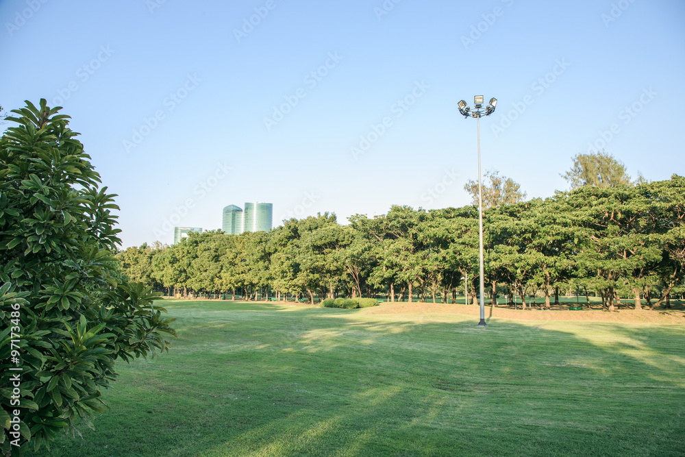 Landscaped Formal Garden Park