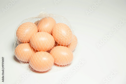 Abstract background, artificial eggs