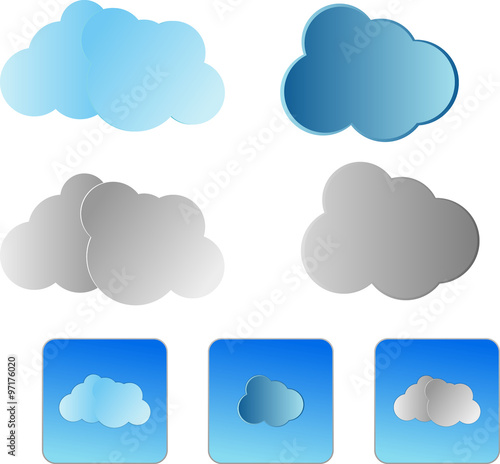 Iconos Nubes