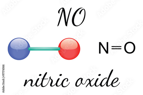 NO nitric oxide molecule